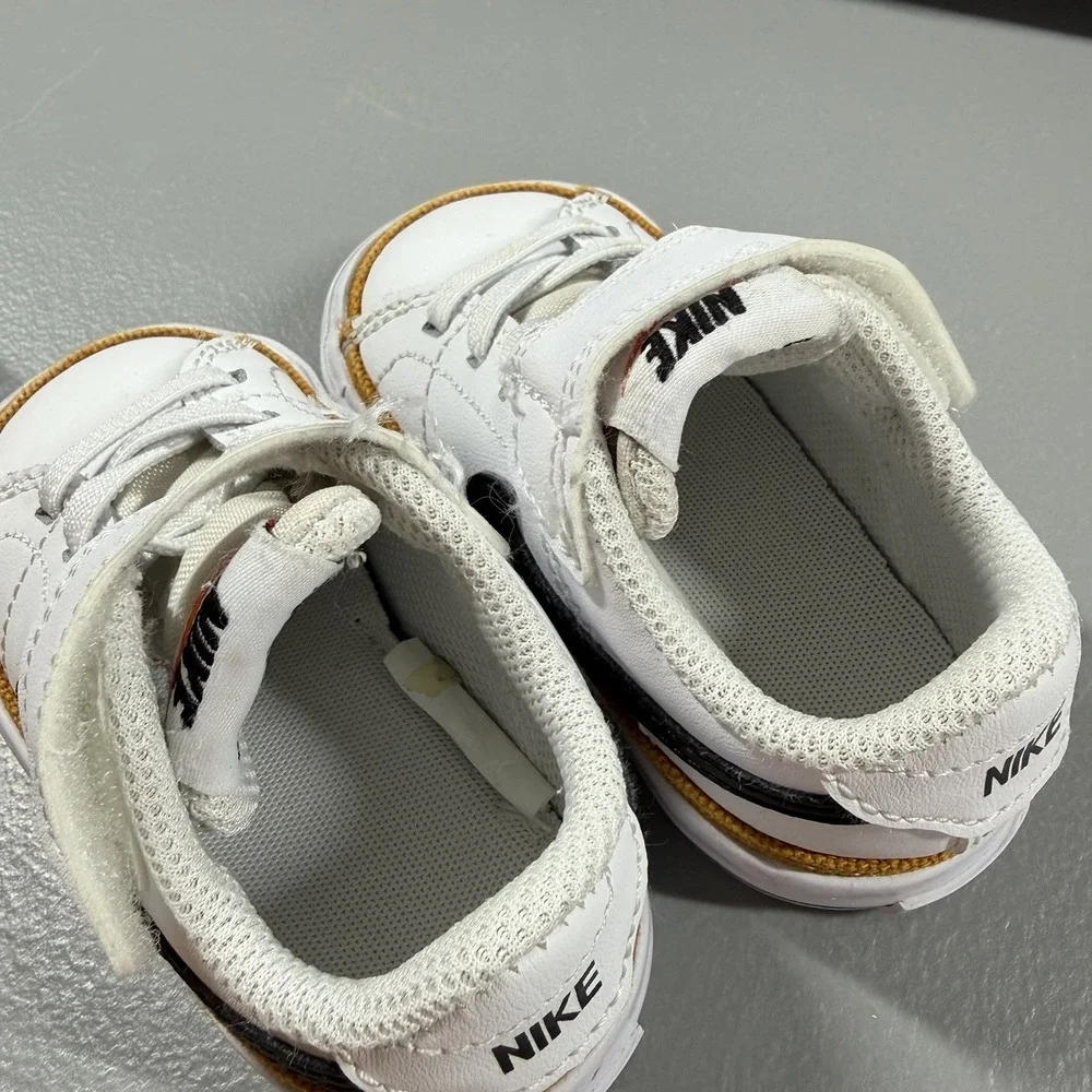 Nike Court Legacy Shoes Sneakers Toddler 4C White‎ DA5382-102